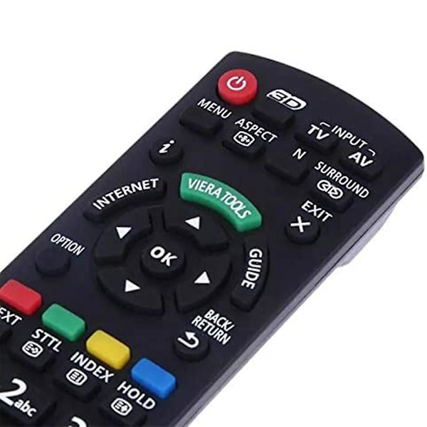 Yleiskäyttöinen valaistu korvaava kaukosäädin Panasonic Viera TV:lle