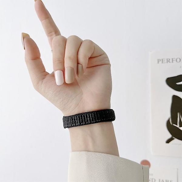 Fitbit Inspire 2 Nylon Loop Watch Black