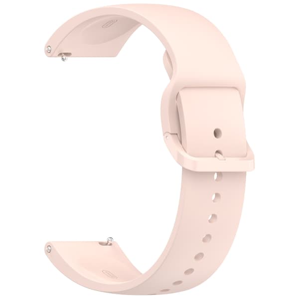 Rem til Redmi Watch 5 Lite, ensfarvet silikonerem (lyserød)