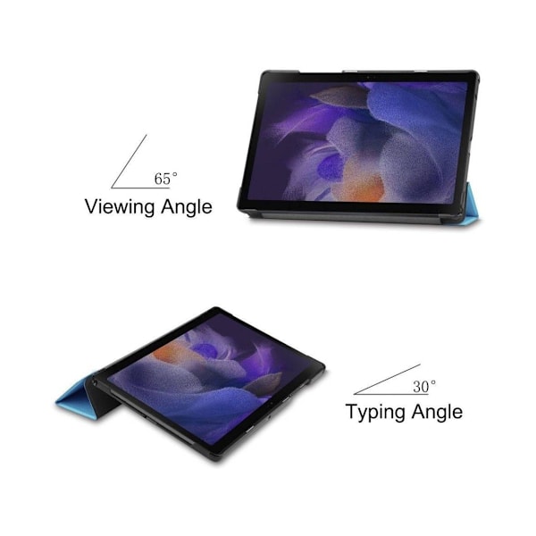 Tredelat Tablet Skydd (Samsung Galaxy Tab A8 10.5 2021 10.5 Blå)