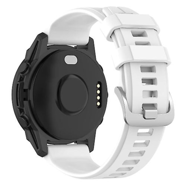 Garmin Forerunner 955 / 255 / 745 22 mm silikonikellon watch White
