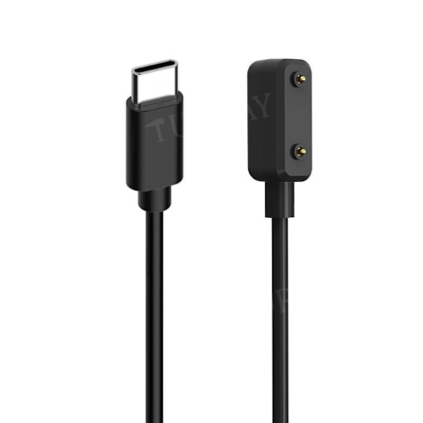 Oplader til Samsung Galaxy Fit 3 Watch (Sm-R390) Sort Magnetisk Opladningskabel