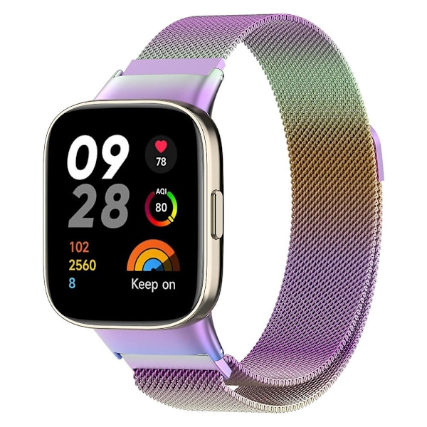 Metallklocka för Xiaomi Redmi Watch 3 / Mi Watch Lite 3 Colorful