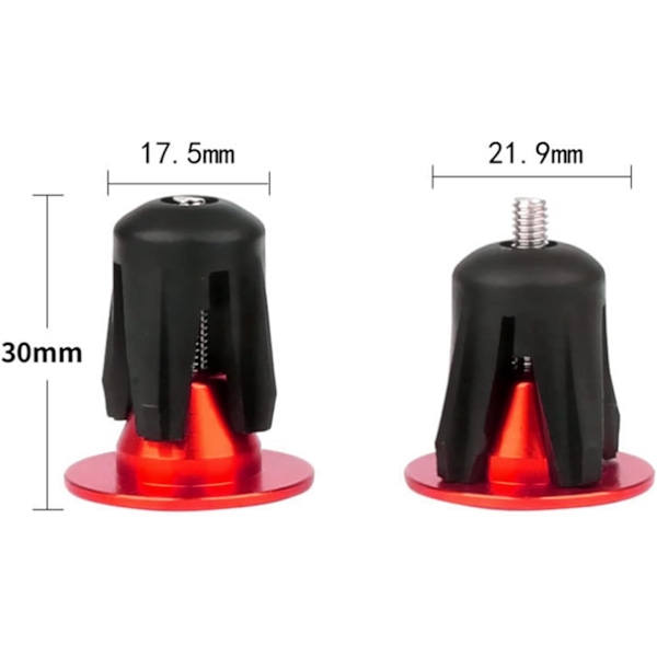 Cykelstyrgreb Endeplugs (2 stk)