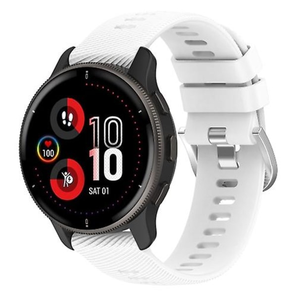 Garmin Venu 2plus 20 mm ristikuvioitu watch White
