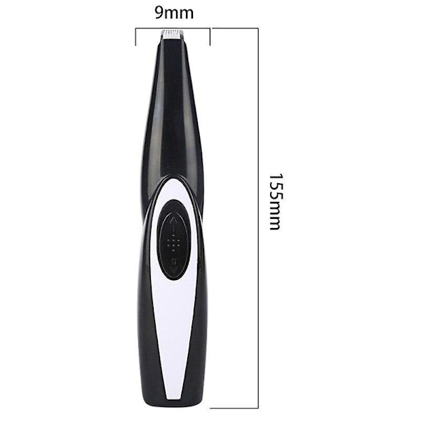 Cat Hund Grooming Tool Klippklippare USB Uppladdningsbar Hundfrisyr Tassrakklippare