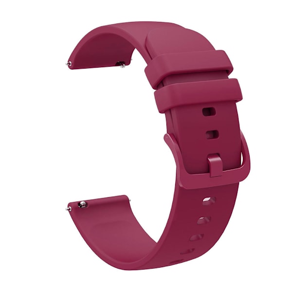 Silikonarmband för Xiaomi Watch S1 Wine Red