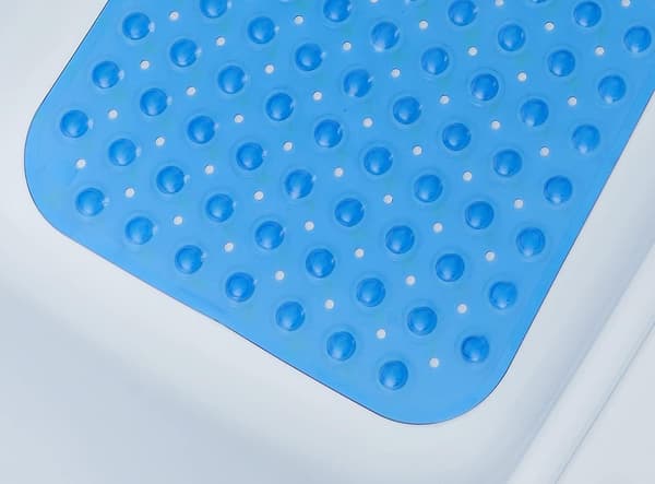 Ekstra lang badematte med sklisikker grep for badekar og dusjer