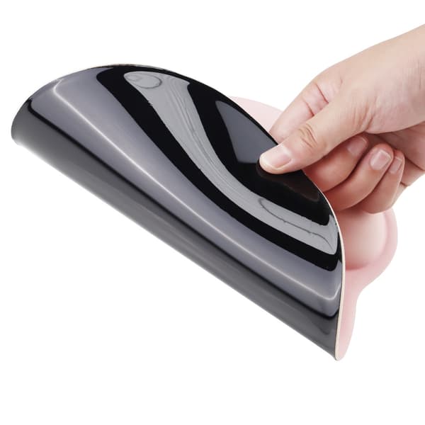 Ergonomisk musematte med gel håndleddsstøtte (rosa/2)
