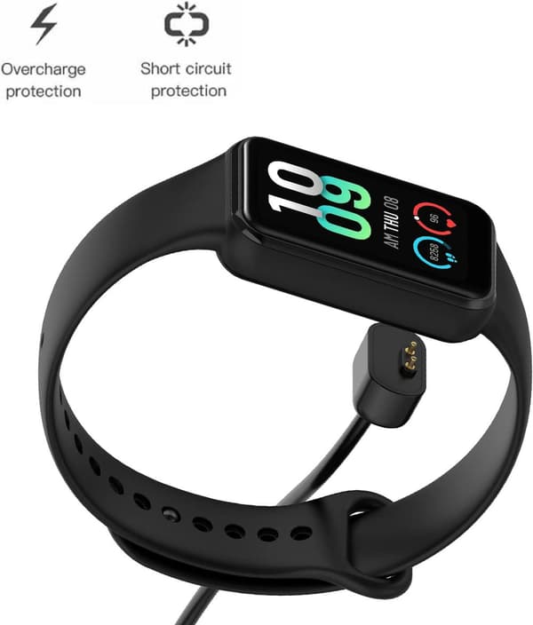Laddare för Amazfit Band 7 Svart 100cm