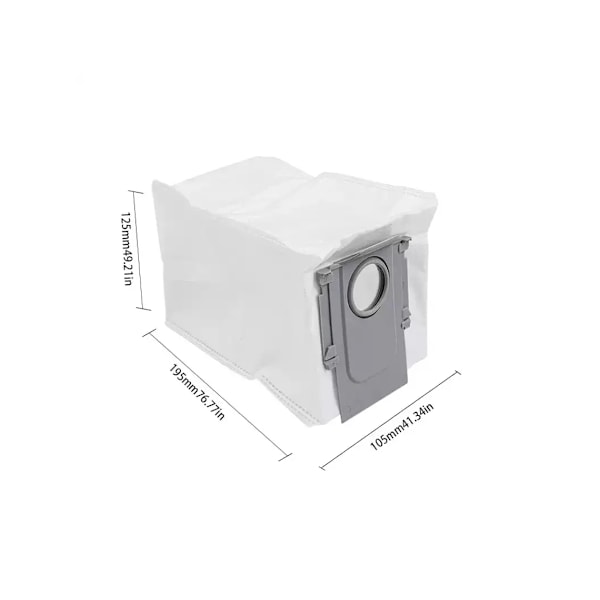 Roborock S8 Maxv Ultra G20S Dammsugarpåsar 12-pack