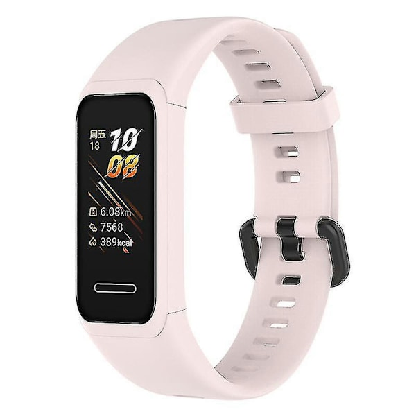 Udskiftning Justerbar Silikone Urrem Til Huawei Watch 4 (ads-b29) Pink