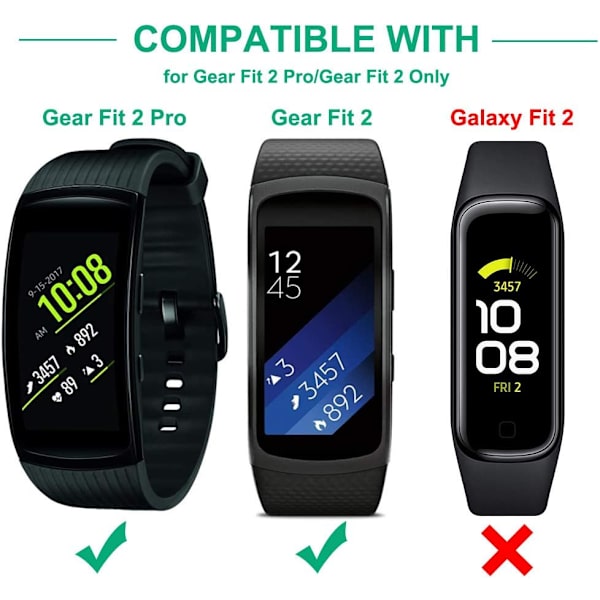 Latauslaite Samsung Gear Fit 2:lle (Sm-R360) / Gear Fit 2 Pro:lle (Sm-R365)