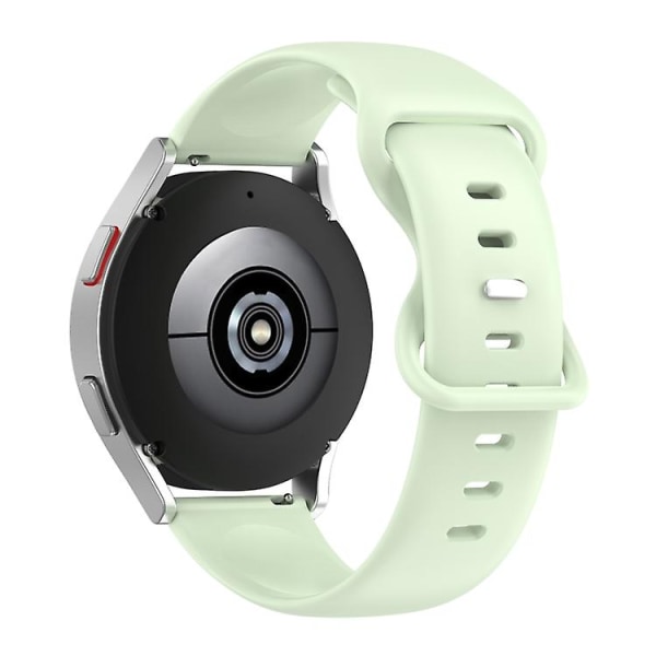 For Garmin Vivomove 3 20 mm ensfarget silikonklokkerem Rock Cyan