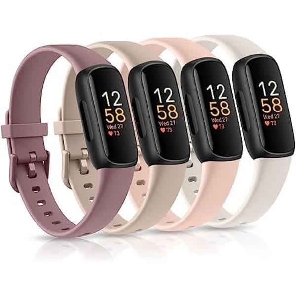 Bløde udskiftningsremme til Fitbit Inspire 3 Fitness Tracker