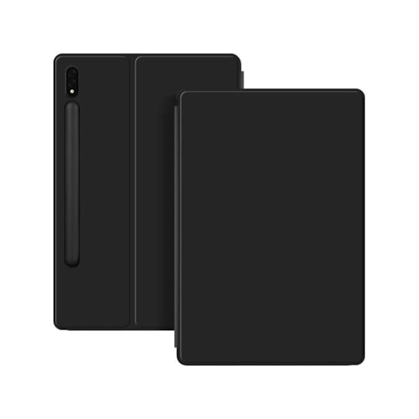 Magnetiskt bokfodral med S-Pen-hållare för Samsung Galaxy Tab S9 Plus 12.4 Svart