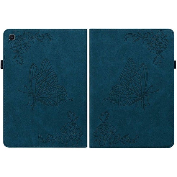 Samsung Galaxy Tab S6 Lite 10.4 2020 Sm P610/p615 Blått Fjäril Tablet Skydd