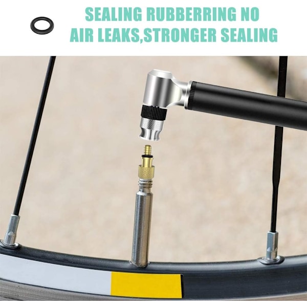 Sett - for Schrader - Dunlop til Schrader/- 9 stk