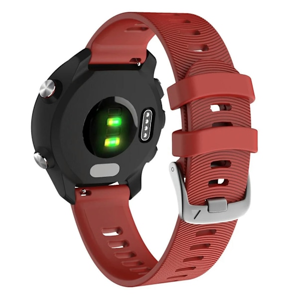 Til Garmin Forerunner 245/245M Sport Blødt Silikone Udskiftningsurrem Armbånd Gummibånd