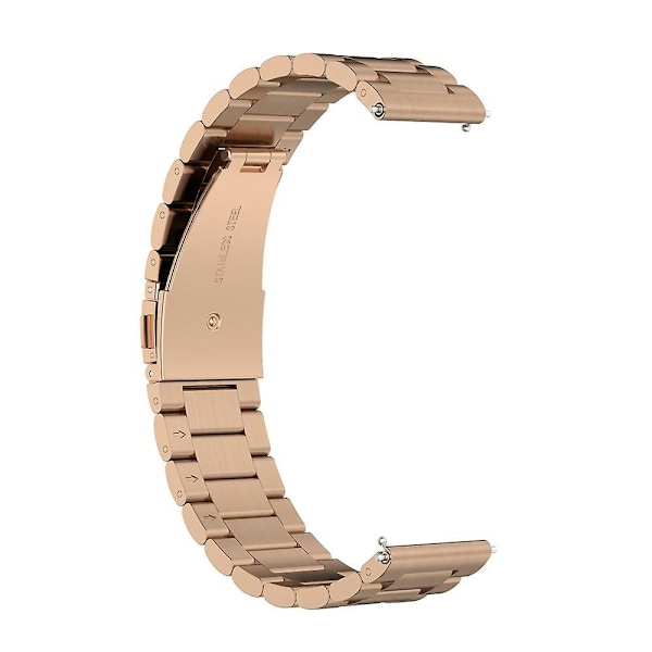 Rustfrit stålrem til Huawei Watch GT 3 42mm / Watch GT 2 42mm e Rose Gold