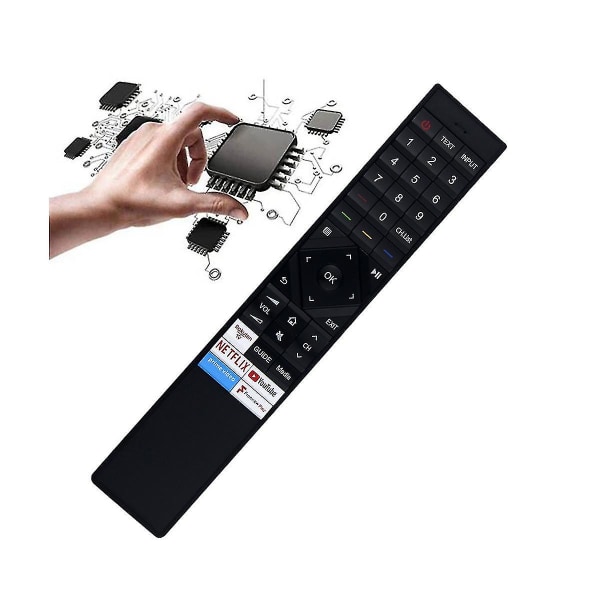 Fjernkontroll erstatning for ERF3B72H ERF3A72 ERF3C72H ERF3A70 Smart 4K Laser-projektor UHD LED HDTV
