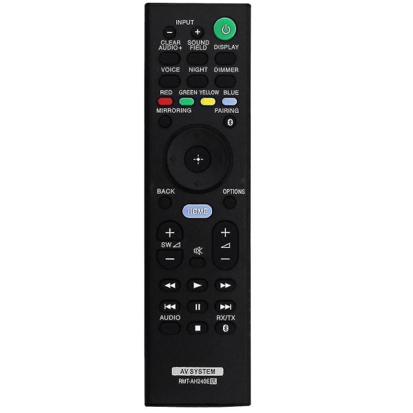 -ah240e Fjernbetjening Udskiftning Til Soundbar Sa-nt5 Sa-wct790 Sa-ct790 Ht-xt2 Ht-ct790 Ht-nt5 Rmtah240e
