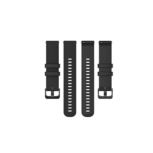Rem til Garmin Venu 2 Plus Silikonurrem Lille Gitter Grå