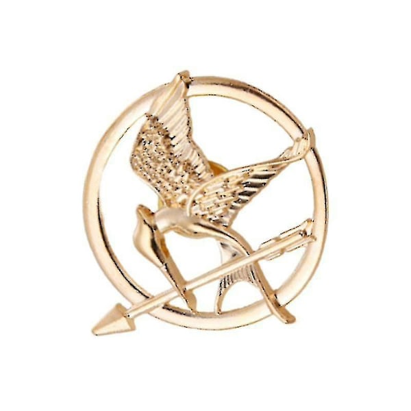 3 färger Hunger Game Mockingbird Retro Punk Brosch Legering Smycken Badge Bästa vän Present Brosch GD