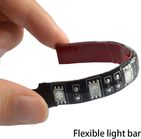Universal 5050 LED Strip til Motorcykel - Amber Blinklys
