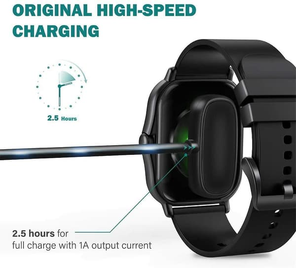 Laddare för Huami Amazfit GTS 2E, Mini GTS 2 Laddare USB-kabel Dock