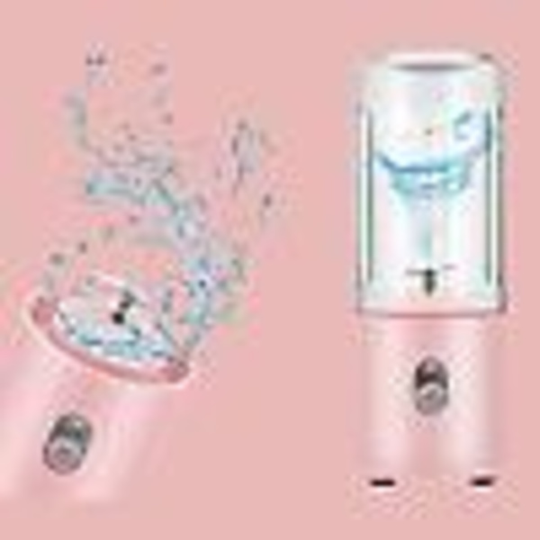 Bærbar Blender Mini Blender Til Juice, 500ml Personlig Blender Genopladelig Pink