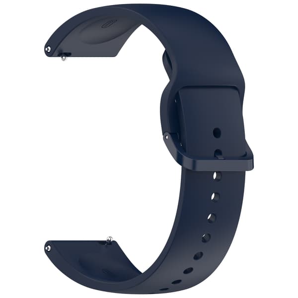 Rem til Redmi Watch 5 Lite, ensfarvet silikonerem (mørkeblå)