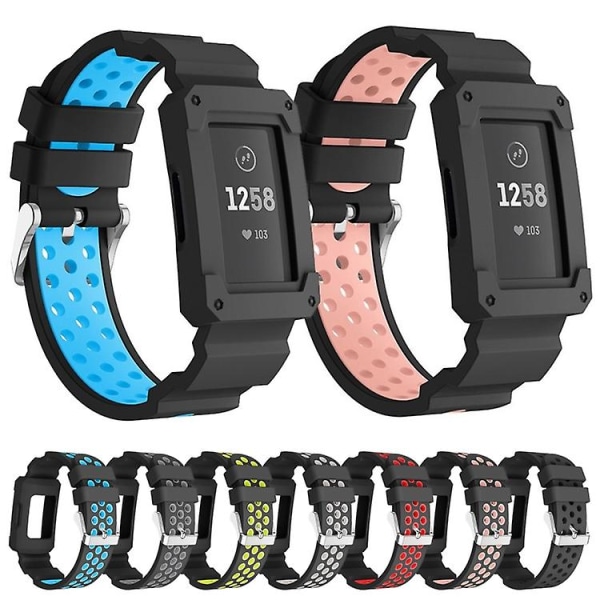 Fitbit Charge 3 All-in-one case vaihtokellon watch Grey