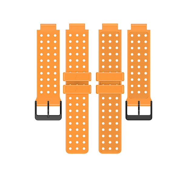 Rem til Garmin Approach S20 Monokrom Ur til Garmin Approach S20 Silikone Erstatning Mode Håndled Til Garmin orange