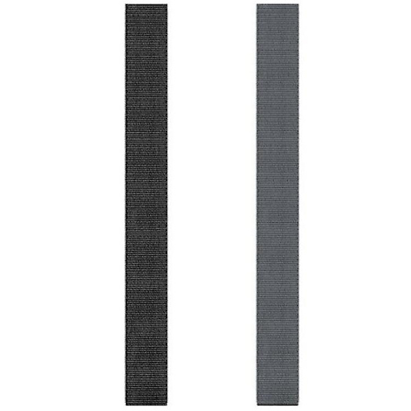 Til Garmin Fenix ​​6 22mm strikket nylon løkkeurrem Grey