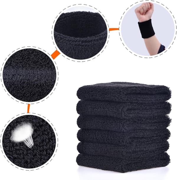 Handledsband för Sport och Träning (6-pack)
