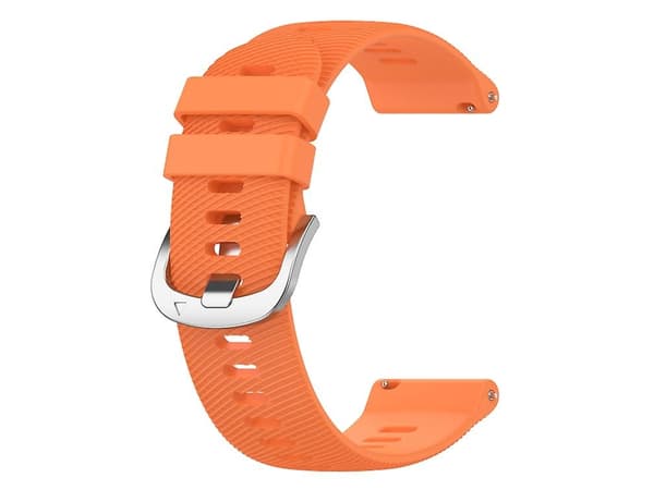 Garmin Forerunner255 22mm oranssi ristikudos silikoniranneke