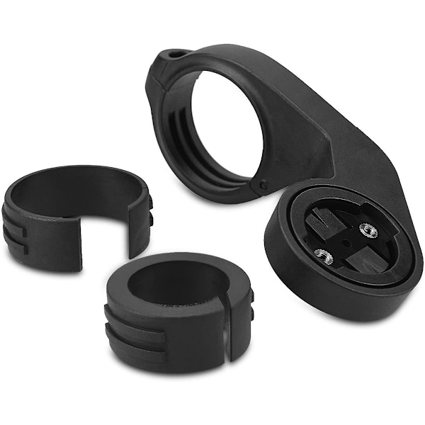 Cykelholder kompatibel med Garmin Edge - GPS cykelcomputer styrholder i sort