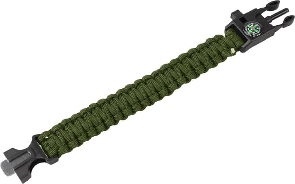 Multifunktionelt Paracord Overlevelsesarmbånd - Vildmarks Eventyrværktøj