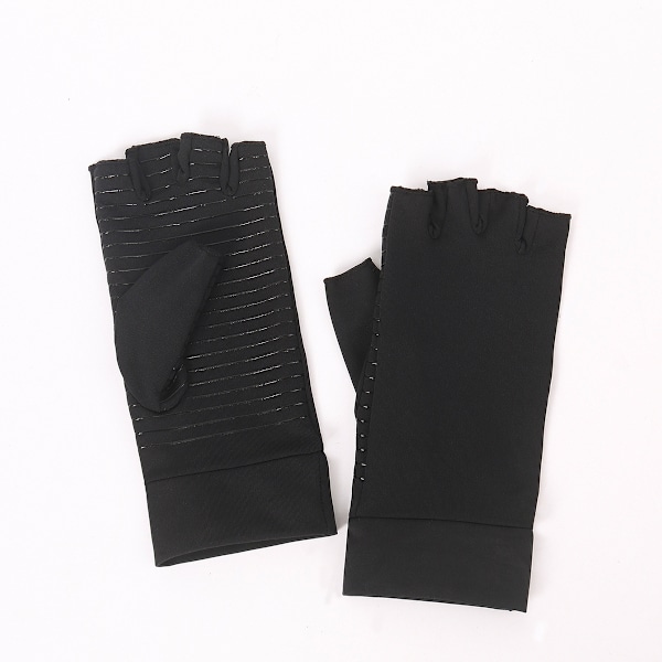 Fiber Halvfingerhandskar, Tryckrehabiliteringshandskar M