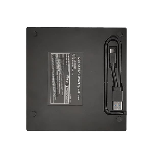 USB extern CD DVD-enhet för bärbar dator, USB 3.0 DVD-spelare Bärbar CD/DVD-brännare, CD-ROM extern DVD-enhet