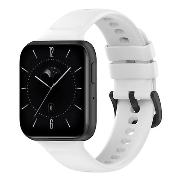 Til Oppo Watch 3 Soft Silicone Watch Band White