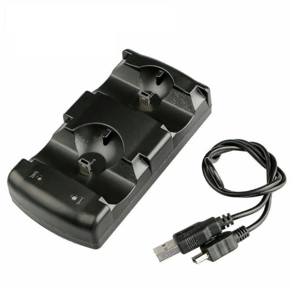 1 stk. Ps3movebrs3 håndtagsoplader Ps3 håndtag dobbelt oplader Ps3 oplader Ps3move oplader Botao