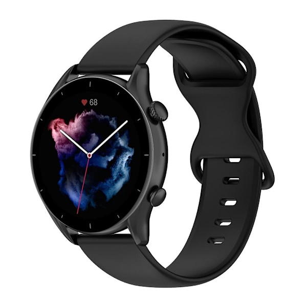 Silikonarmband för Xiaomi Watch S1 Black