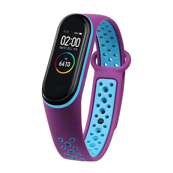 Färgglad rem ersättning för Mi Xiaomi 3 / 4 armband Smartwatch G
