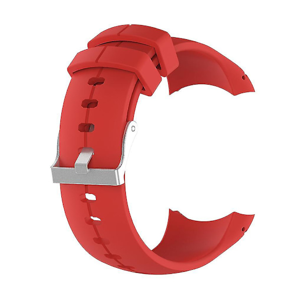 Armband för Suunto Spartan Ultra Silicone Smart Watch Band Anti-Scratch repsband Red
