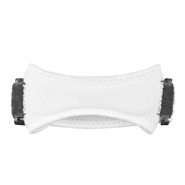 1 par justerbara sportknäskydd knästöd knäskydd rem White 1pcs
