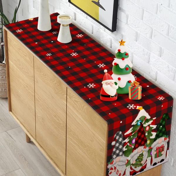 Jul Tomte Bordslöpare Vinter köksbordsdekoration/33X275cm