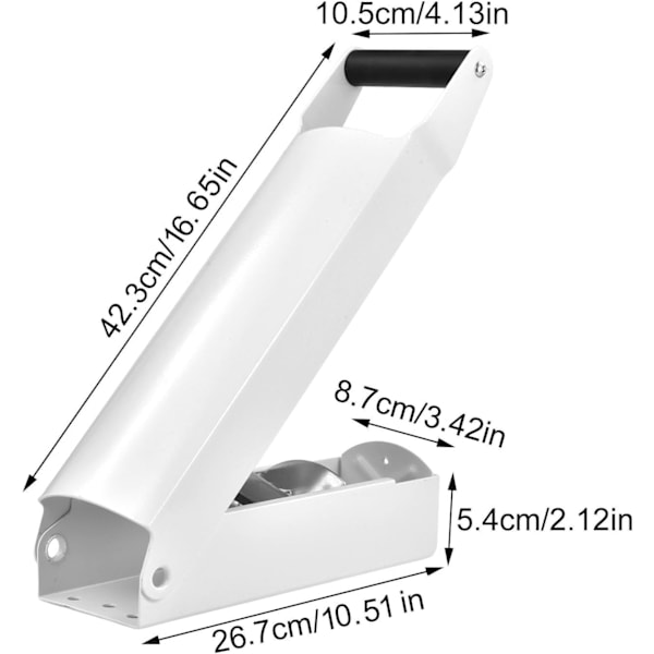 Metallboks Knuser - Aluminium Resirkuleringsboks Knuser Verktøy, Kraftig Stor Boks Knuser, Kraftig Tinnboks Knuser, Brusboks Knuser For Aluminium