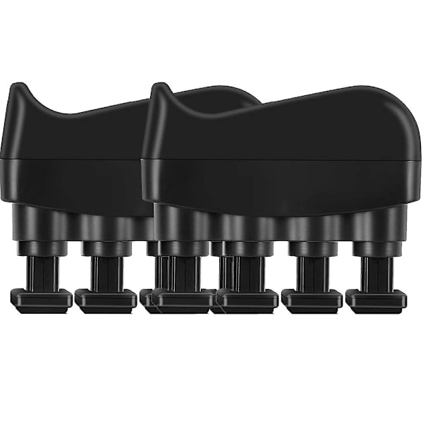 Handtränare greppstyrketräningsset, fingertränare underarmstränare Black